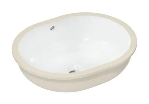 Hansgrohe-HG-Xuniva-U-Unterbauwaschtisch-450-350-ohne-Hahnloch-mit-Ueberlauf-Weiss-60153450 gallery number 1